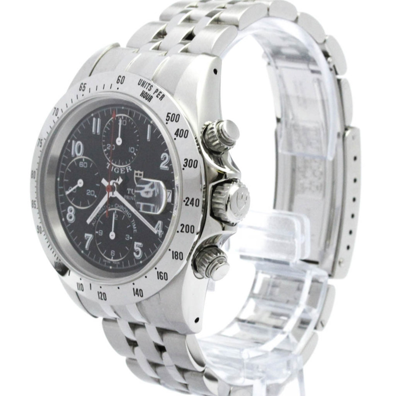 帝舵 Chrono Time Prince Date Tiger 鋼製男士腕錶 79280 拋光款-1