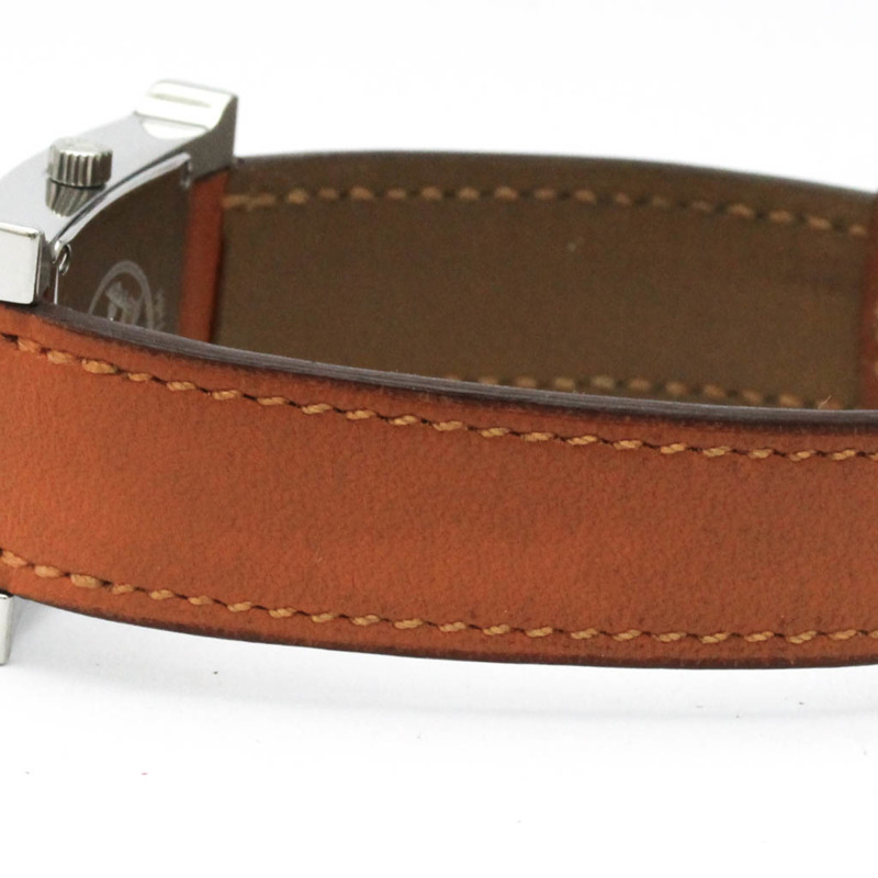 愛馬仕 H 系列不鏽鋼石英女士腕錶 HH1.210 拋光-2