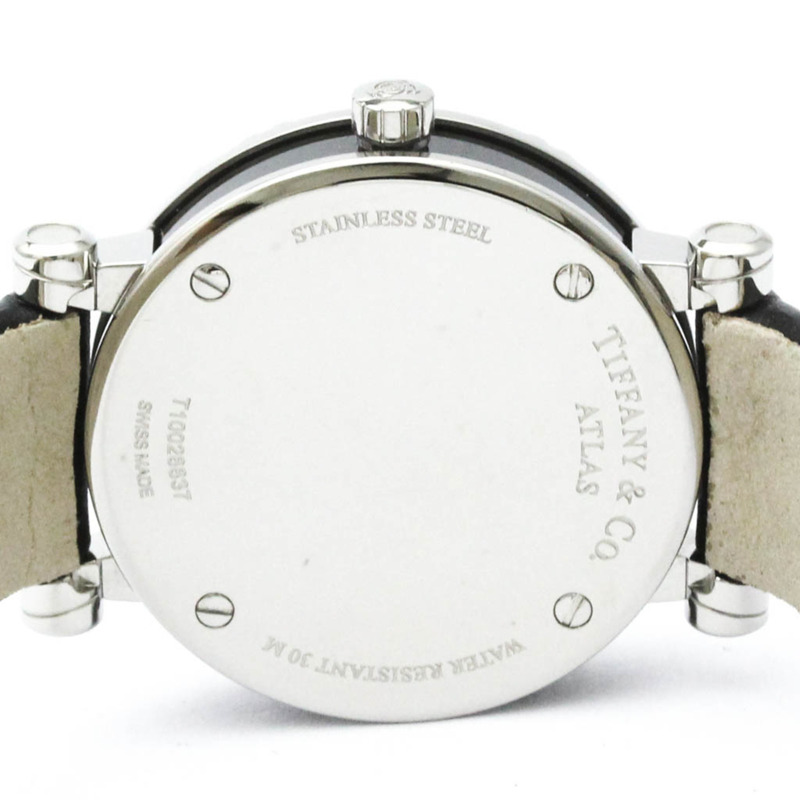 Tiffany Atlas 陶瓷鋼石英錶 Z1300.11.11A10A41A 拋光-6