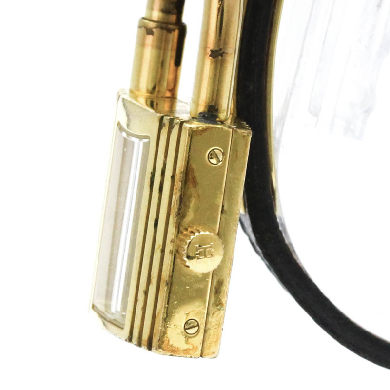 愛馬仕 Kelly 女士腕錶，鍍金皮革錶帶，石英機芯-3