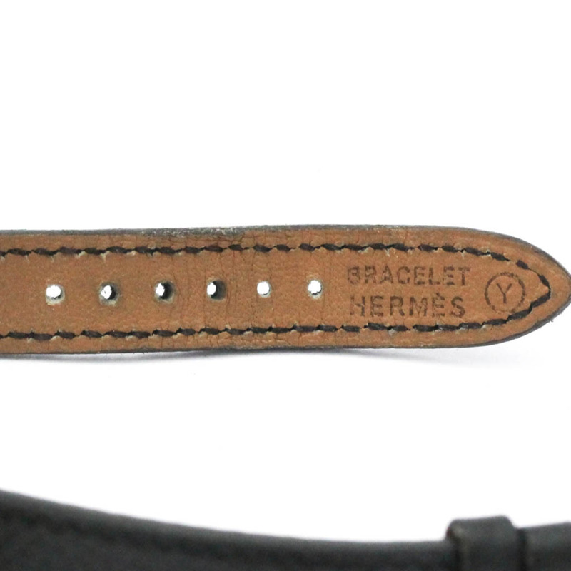 愛馬仕 Kelly 女士腕錶，鍍金皮革錶帶，石英機芯-6