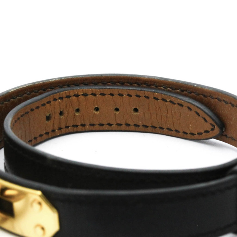 愛馬仕 Kelly 女士腕錶，鍍金皮革錶帶，石英機芯-6