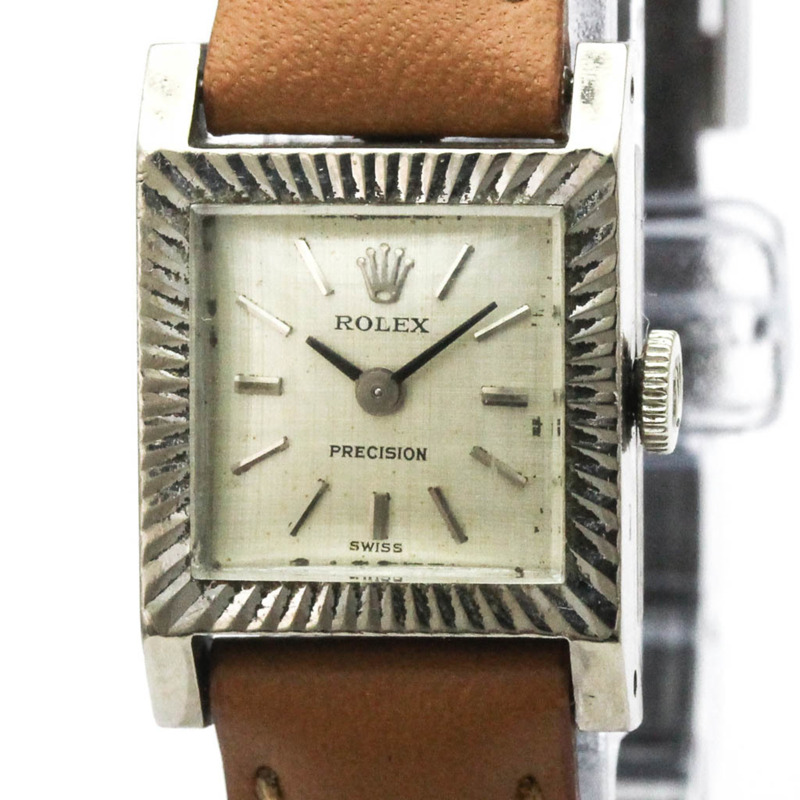 勞力士精密系列白金手動上鍊女士腕錶 9356 復古款-0