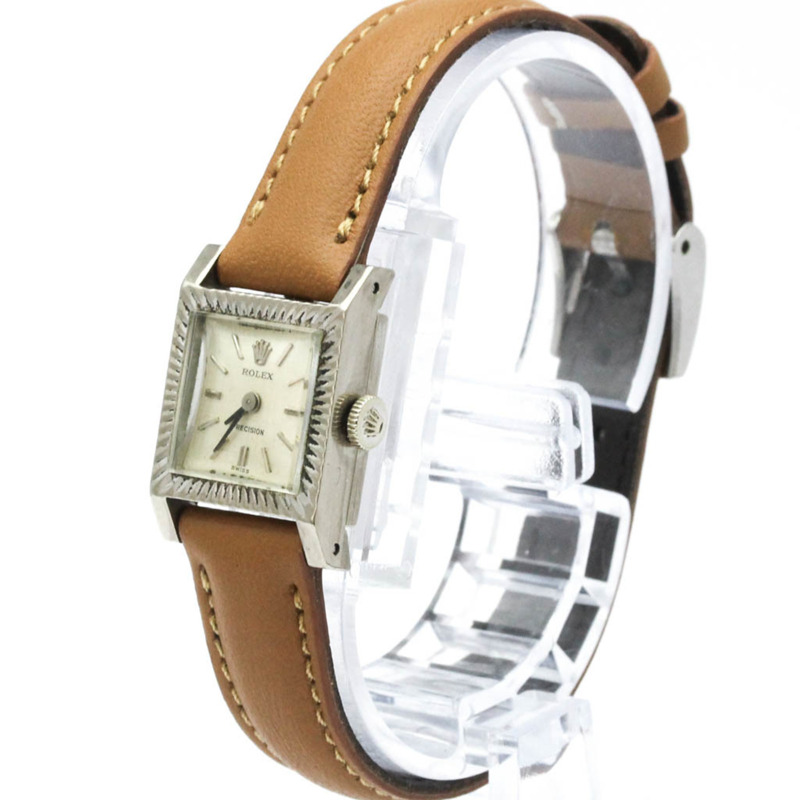 勞力士精密系列白金手動上鍊女士腕錶 9356 復古款-1