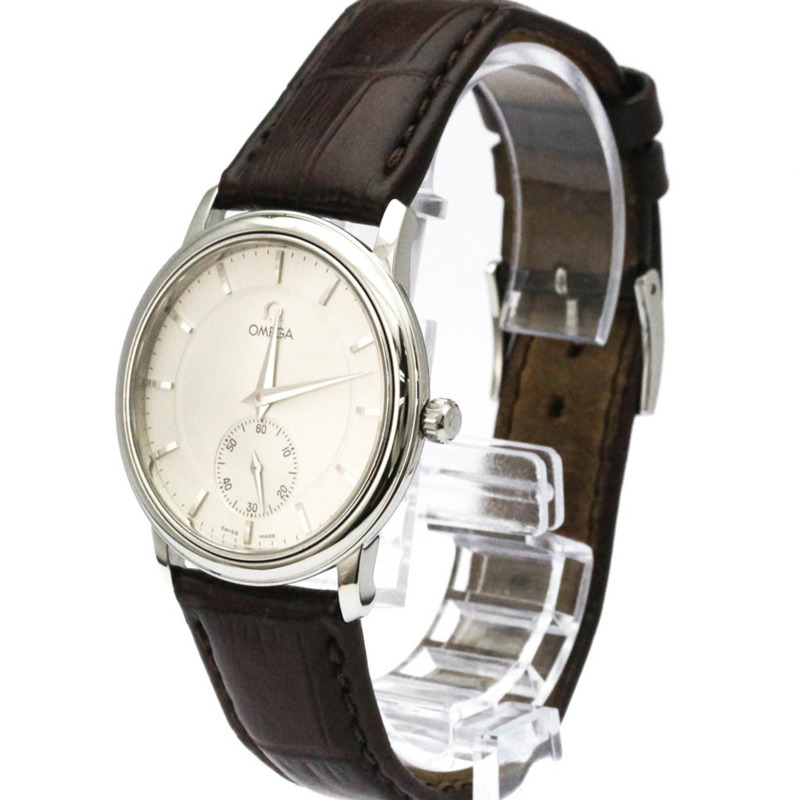 歐米茄碟飛系列尊貴精鋼手動上鍊男士腕錶 4820.31 拋光款-1