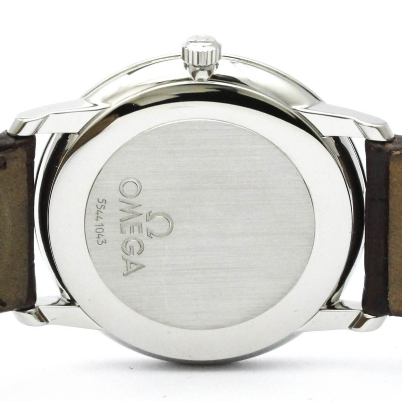 歐米茄碟飛系列尊貴精鋼手動上鍊男士腕錶 4820.31 拋光款-5