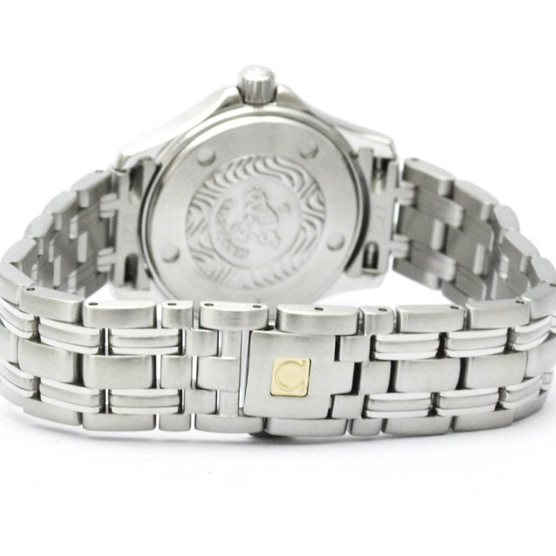 歐米茄海馬系列120公尺精鋼石英女錶 2571.32 拋光款-5