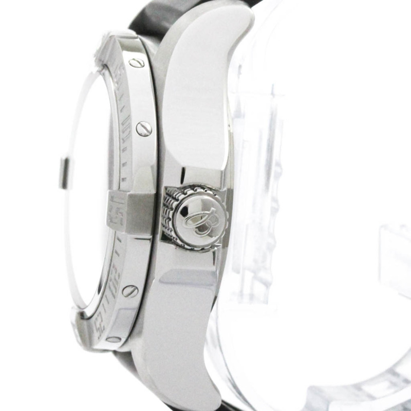 百年靈復仇者II海狼精鋼自動男士腕錶A17331拋光款-3