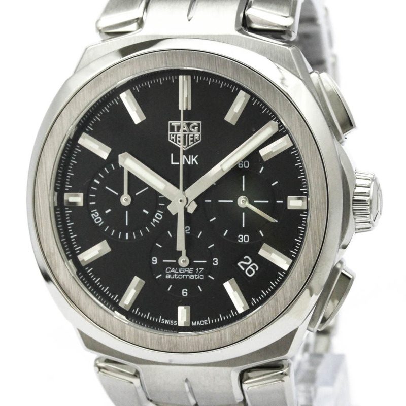 TAG HEUER 豪雅 Link Calibre 17 計時自動腕錶 CBC2110 拋光-0
