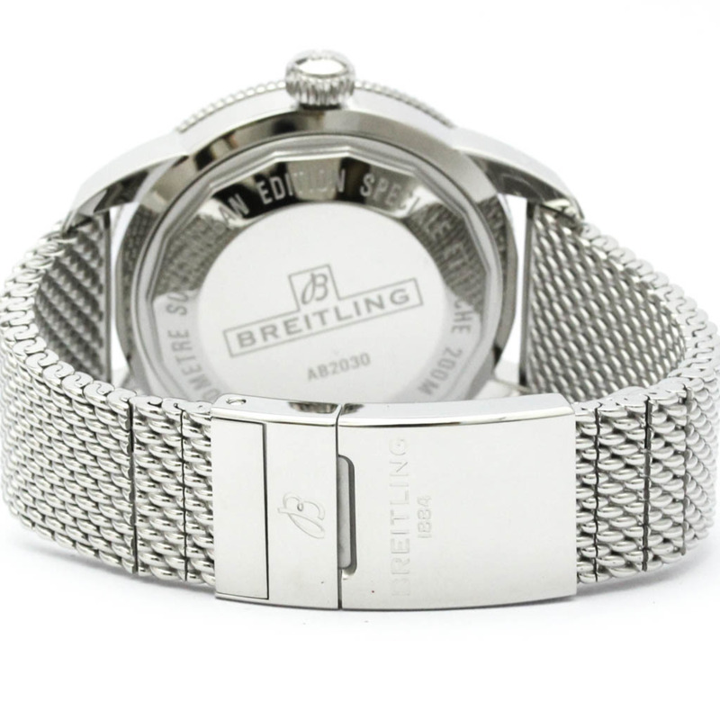 百年靈超級海洋文化二代44自動腕錶AB2030拋光款-4