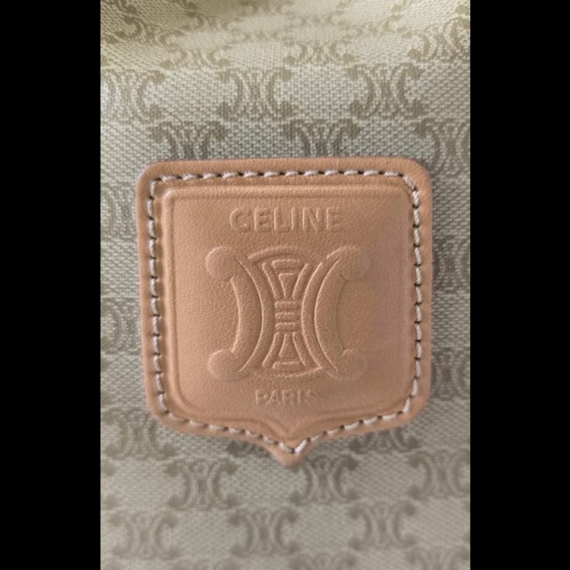 【LA LUNE】絕版古董包 Celine老花中古水桶包 單肩包 皮革包 斜背復古二手-2