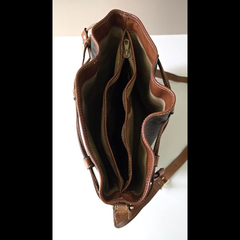 【LA LUNE】稀有中古包 Celine老花水桶包 單肩包 側背包 斜孭復古二手古董-5