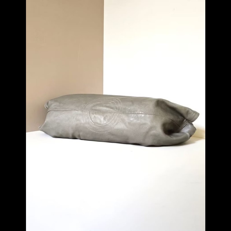 【LA LUNE】絕版中古包 Loewe灰色納帕雲朵包 側背包 單肩包 二手包 腋下包 古董包-6