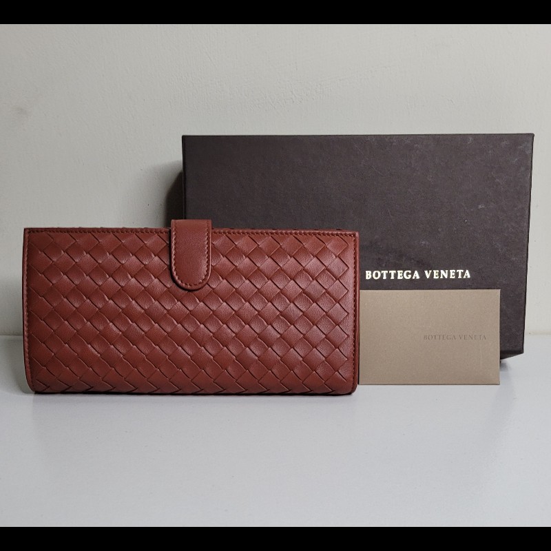 BV 🤎全新 超經典 長夾-0