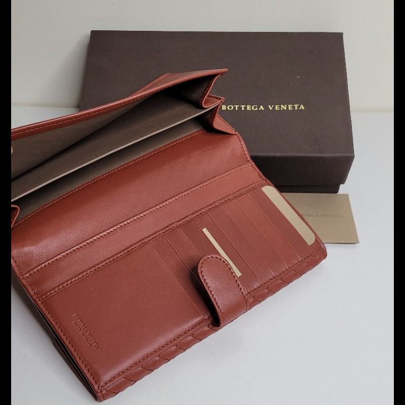 BV 🤎全新 超經典 長夾-4