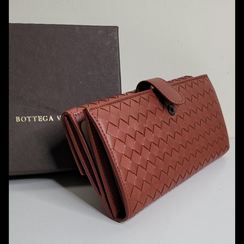 BV 🤎全新 超經典 長夾-7