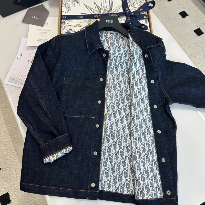 近新閒置Dior深藍牛仔外套✨周杰倫同款🕶️-1