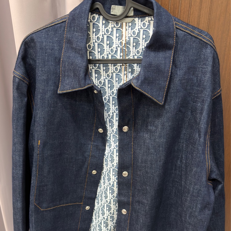 近新閒置Dior深藍牛仔外套✨周杰倫同款🕶️-3
