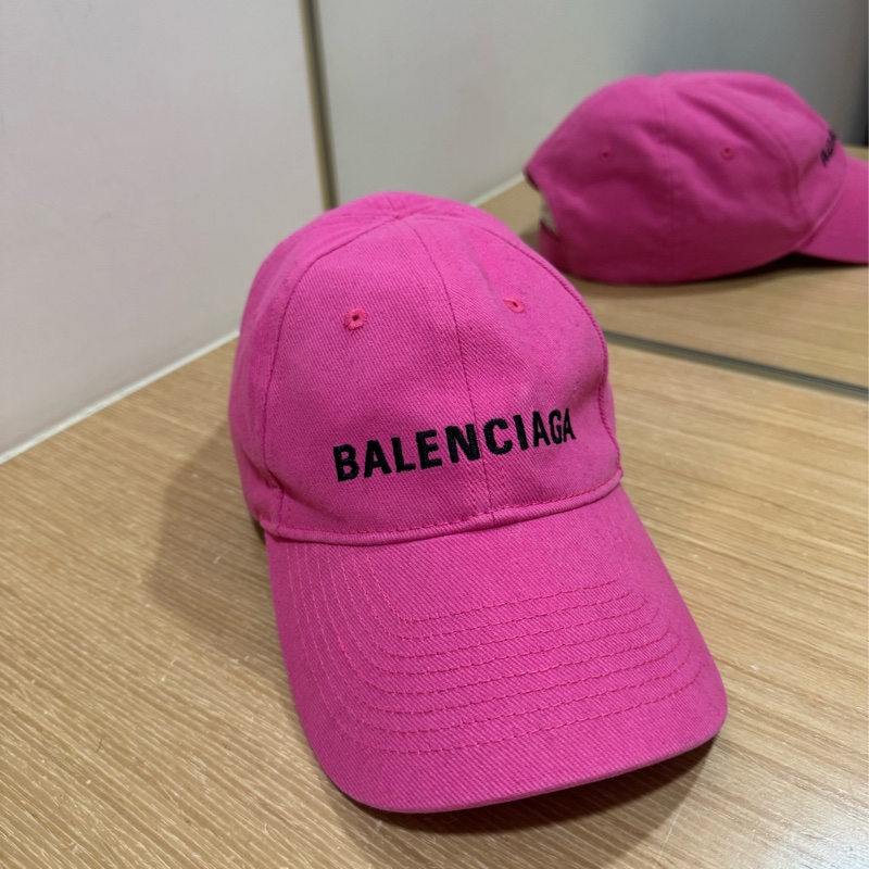 Balenciaga 巴黎世家粉色帽子-1