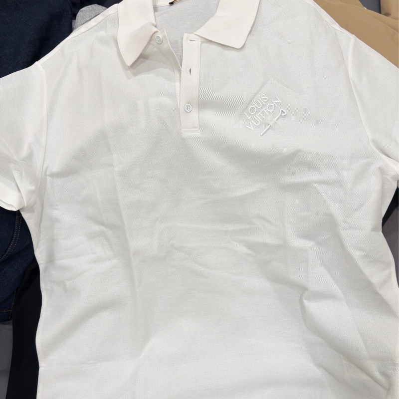 全新閒置Louis Vuitton短袖別針POLO衫-2