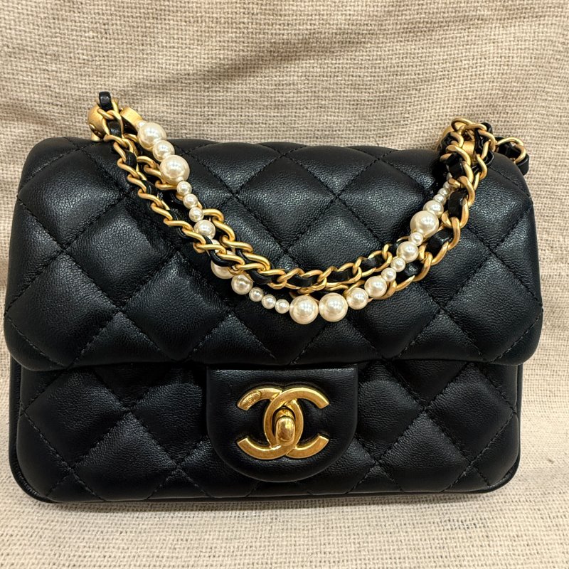 急售 CHANEL Mini Flap Bag-5