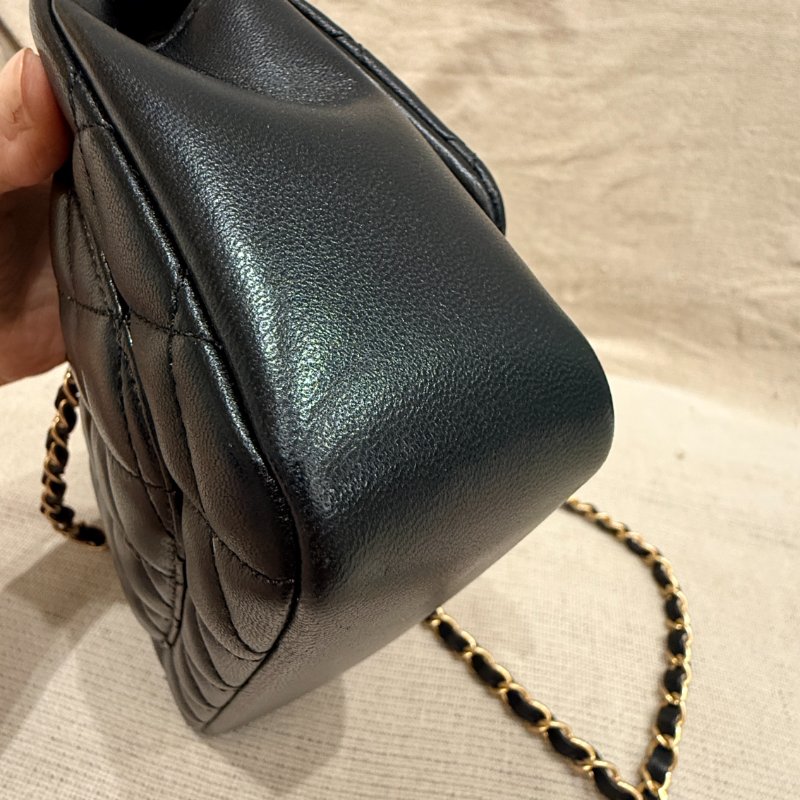 急售 CHANEL Mini Flap Bag 晶片款-25