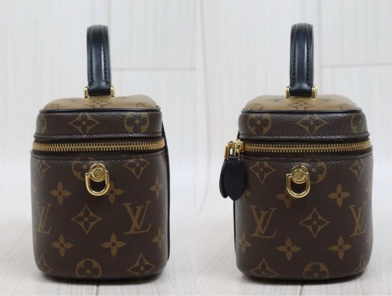 「JL精品代購」9新 LV 老花Vanity 化妝包 手提/肩背包-4