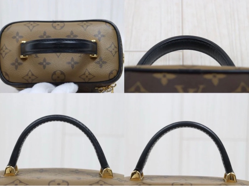 「JL精品代購」9新 LV 老花Vanity 化妝包 手提/肩背包-5