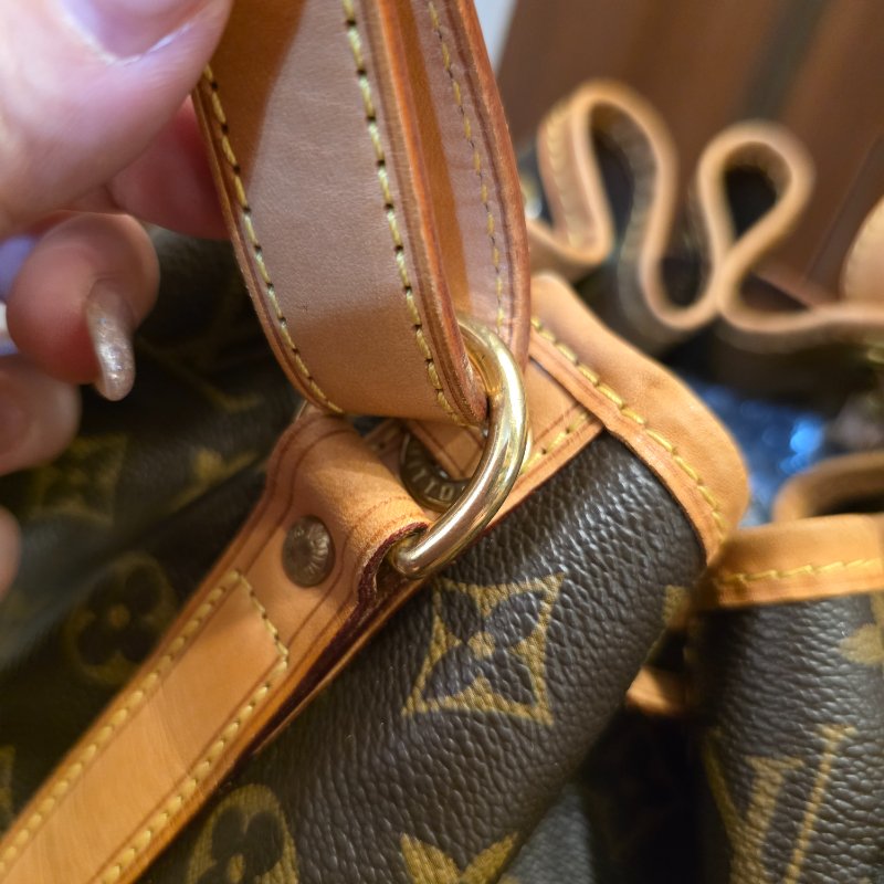 LV 路易威登 新款原花 中款水桶包 漂亮可愛 閒置美品-14