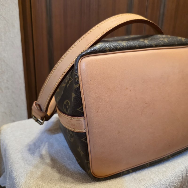 LV 路易威登 新款原花 中款水桶包 漂亮可愛 閒置美品-22