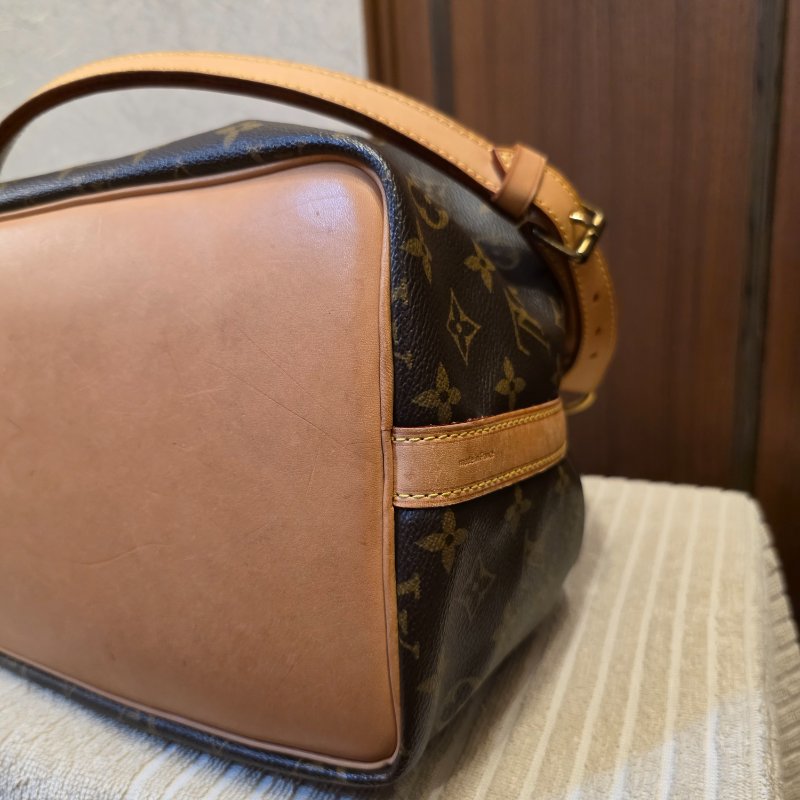LV 路易威登 新款原花 中款水桶包 漂亮可愛 閒置美品-23