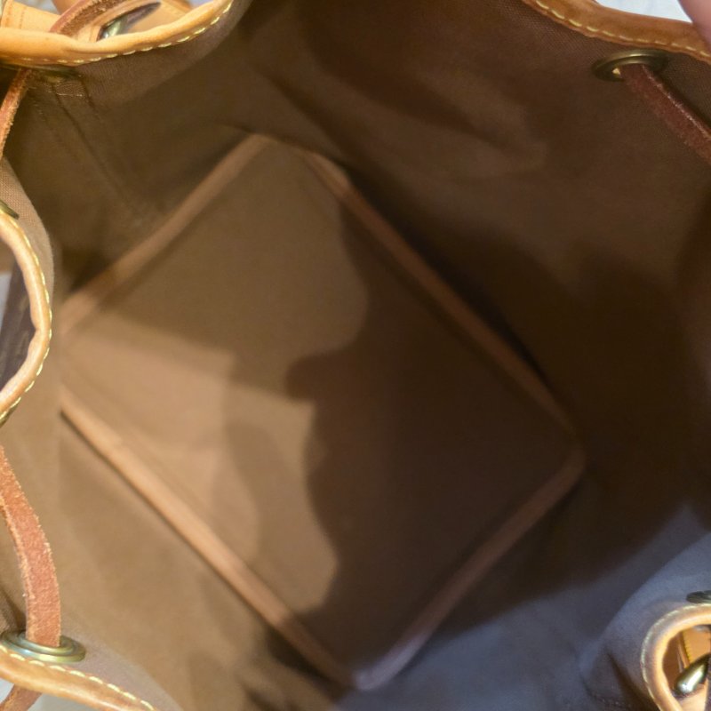 LV 路易威登 新款原花 中款水桶包 漂亮可愛 閒置美品-25