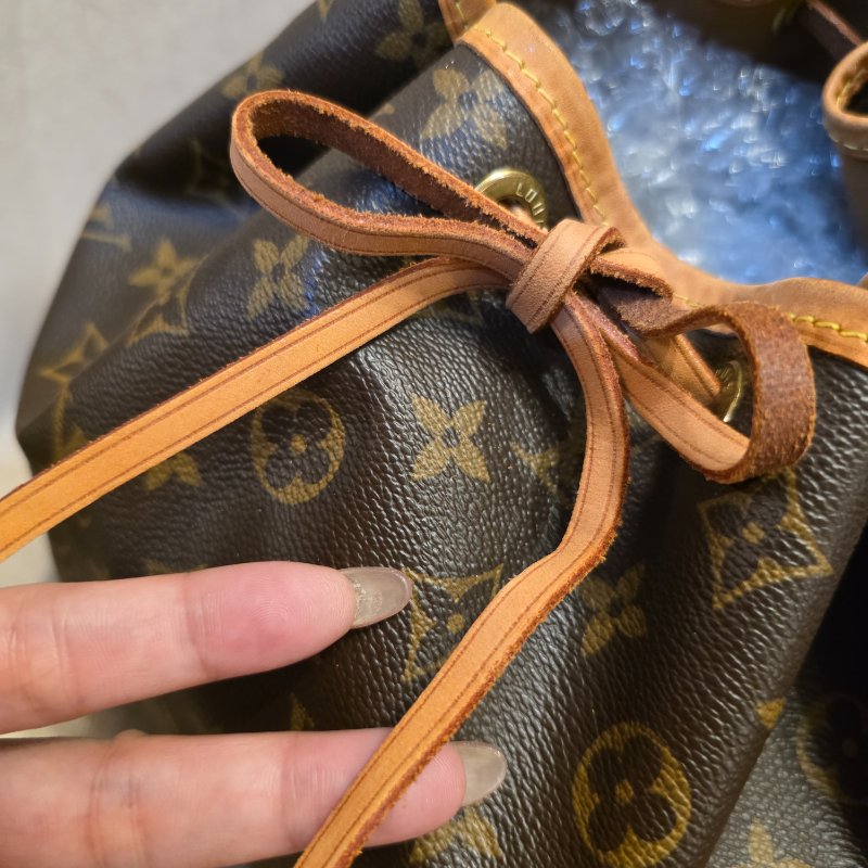 LV 路易威登 新款原花 中款水桶包 漂亮可愛 閒置美品-27