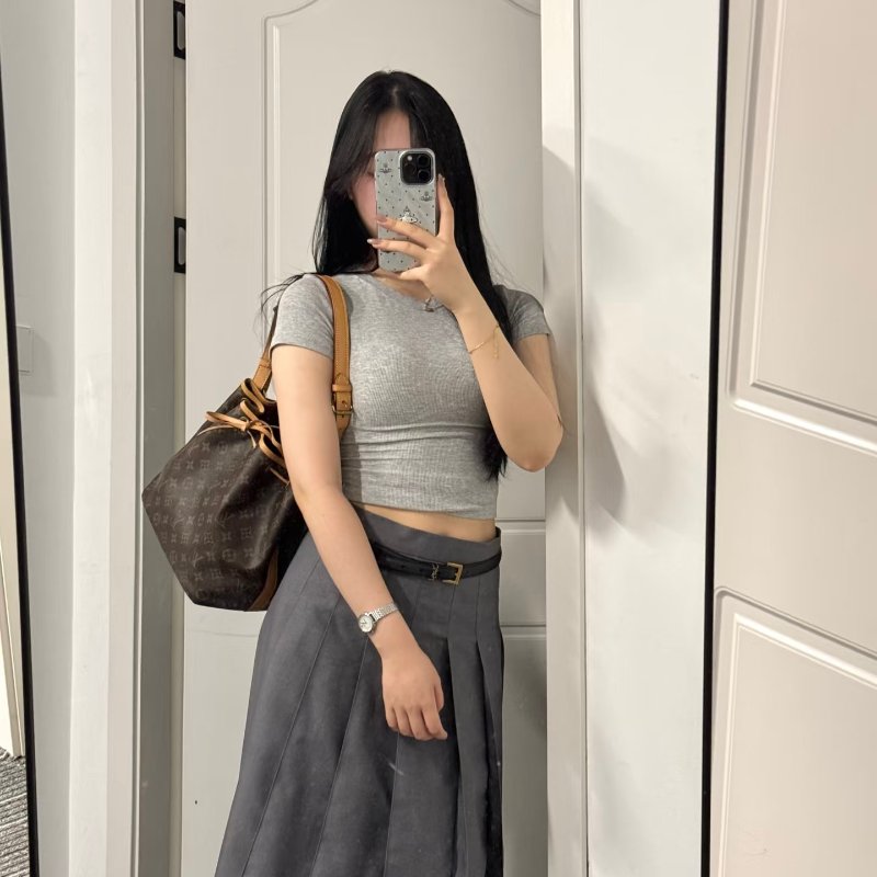 LV 路易威登 新款原花 中款水桶包 漂亮可愛 閒置美品-30