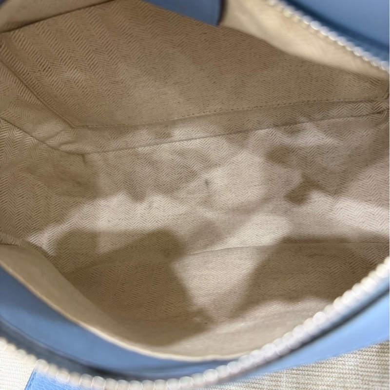 LOEWE PUZZLE胸腰包 淺藍色-16