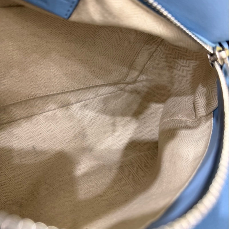 LOEWE PUZZLE胸腰包 淺藍色-17