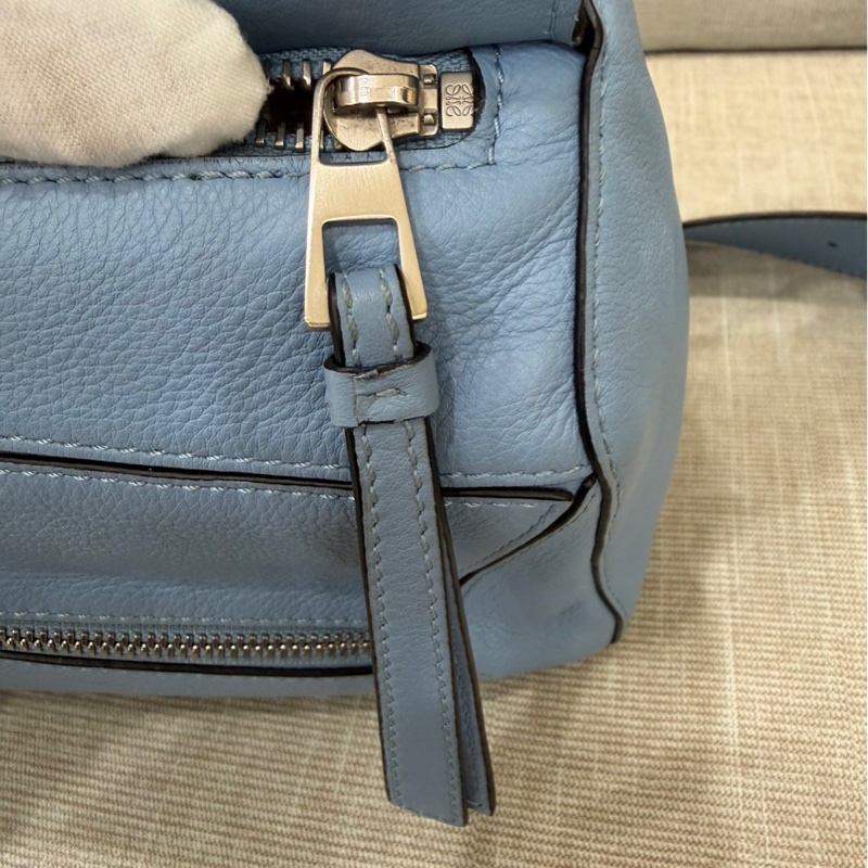 LOEWE PUZZLE胸腰包 淺藍色-39