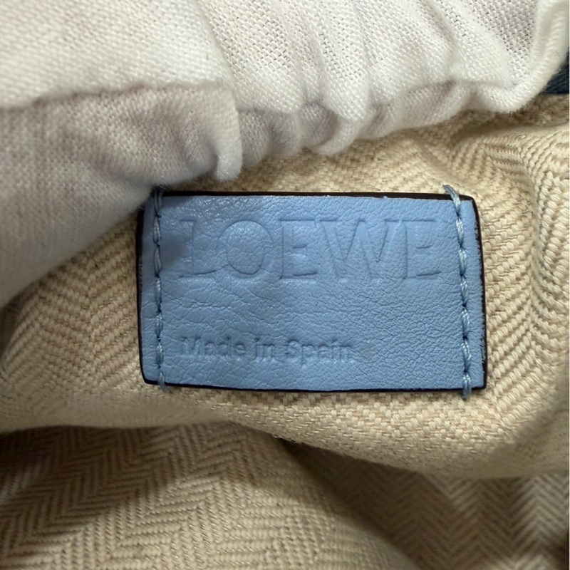 LOEWE PUZZLE胸腰包 淺藍色-46