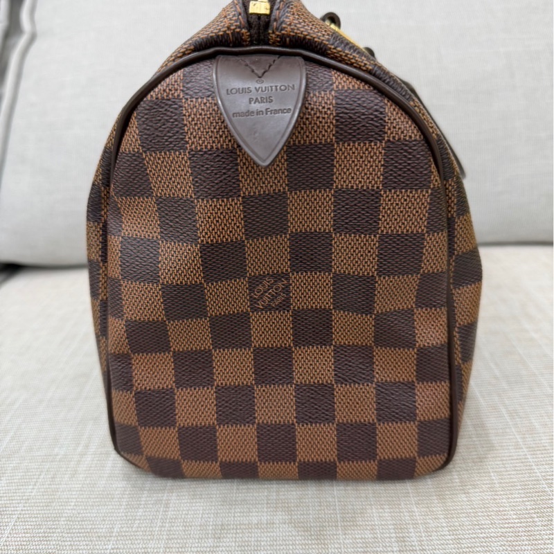 LV speedy25棋盤格 手提款-7
