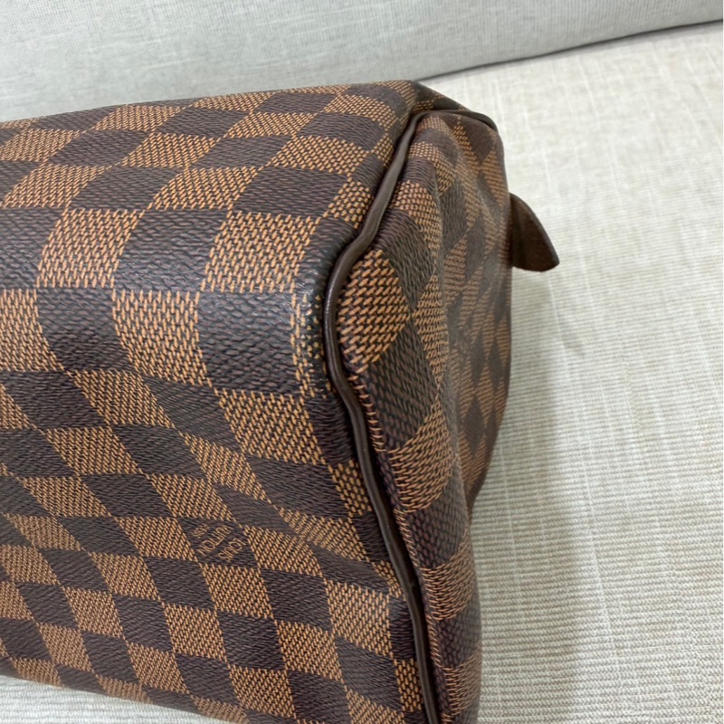LV speedy25棋盤格 手提款-9