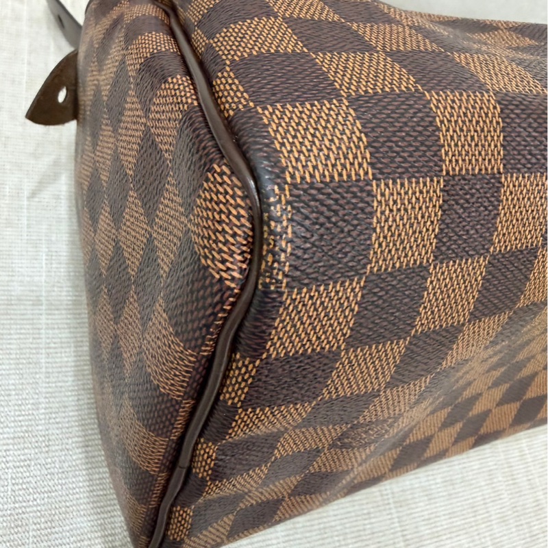 LV speedy25棋盤格 手提款-10