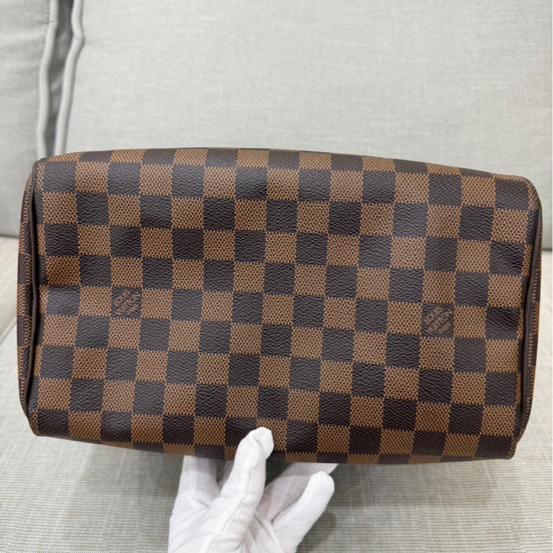 LV speedy25棋盤格 手提款-13
