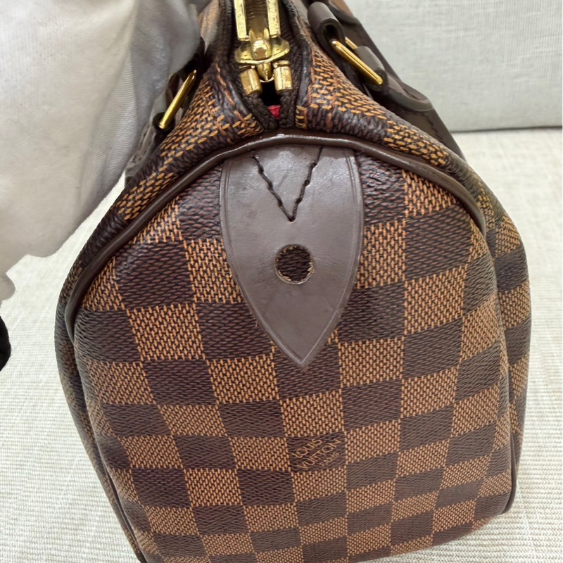 LV speedy25棋盤格 手提款-35