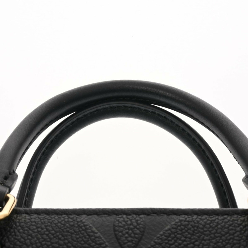 路易威登 (LOUIS VUITTON) Monogram Empreinte OnTheGo PM 2WAY Noir M45653 女士真皮手提包 A 級二手 Ginzo-4