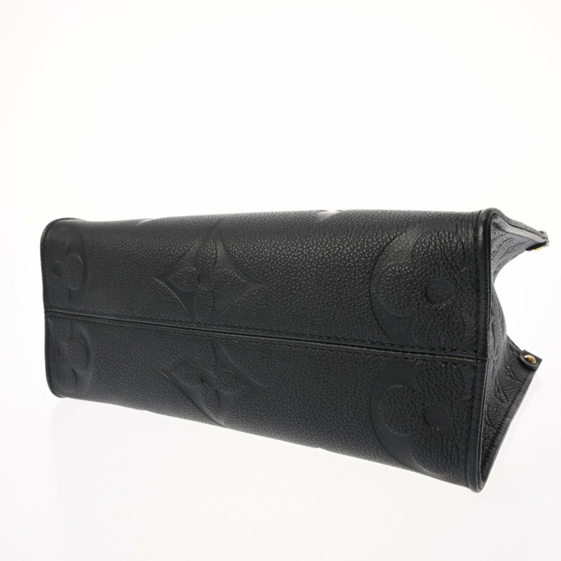路易威登 (LOUIS VUITTON) Monogram Empreinte OnTheGo PM 2WAY Noir M45653 女士真皮手提包 A 級二手 Ginzo-5