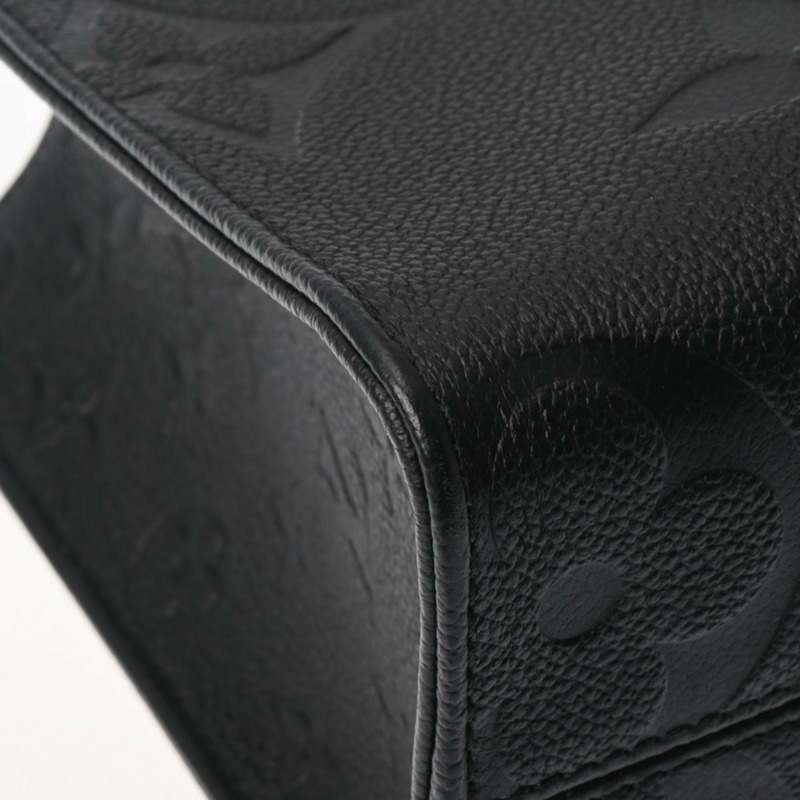 路易威登 (LOUIS VUITTON) Monogram Empreinte OnTheGo PM 2WAY Noir M45653 女士真皮手提包 A 級二手 Ginzo-6