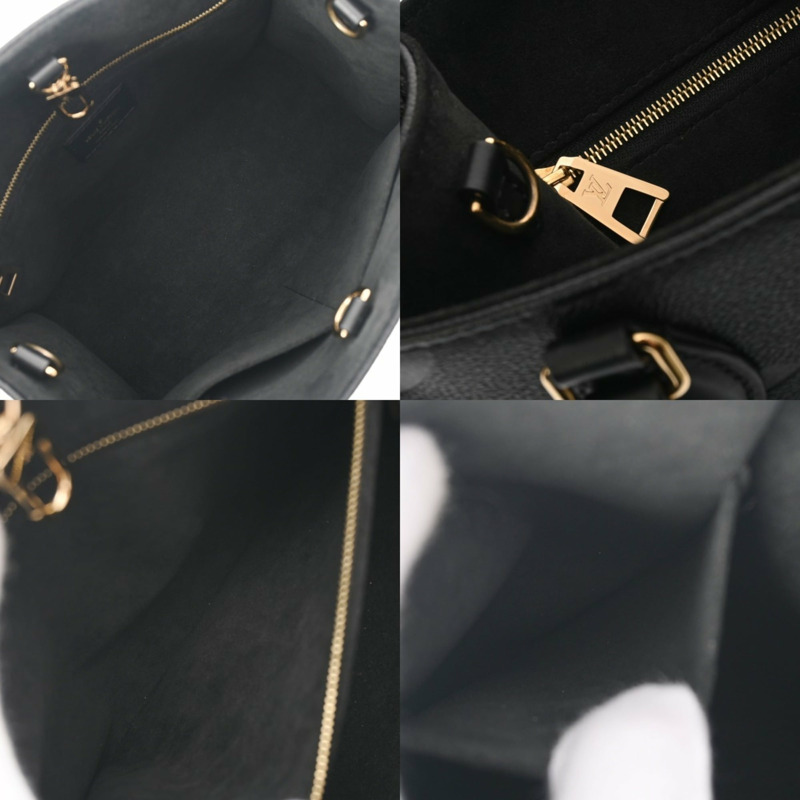 路易威登 (LOUIS VUITTON) Monogram Empreinte OnTheGo PM 2WAY Noir M45653 女士真皮手提包 A 級二手 Ginzo-9