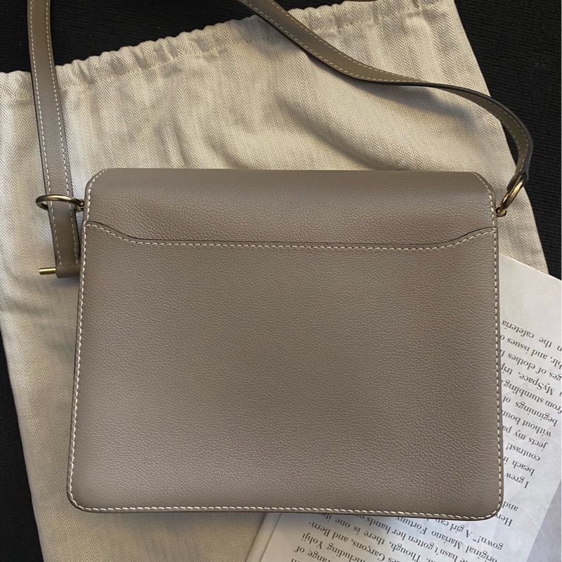 🌈Hermes🧡Roulis 23🧡大象灰金扣🌈98.5新 🌟evercolor皮🌟豬鼻子🌟愛馬仕🌟-6