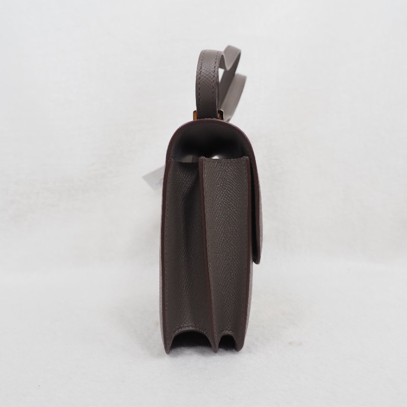 Hermes Mini Constance 19 8F Etain 康康19 石器灰金扣 Z刻-10