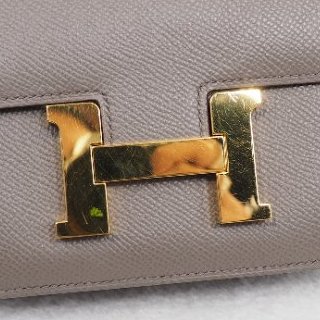 Hermes Mini Constance 19 8F Etain 康康19 石器灰金扣 Z刻-22